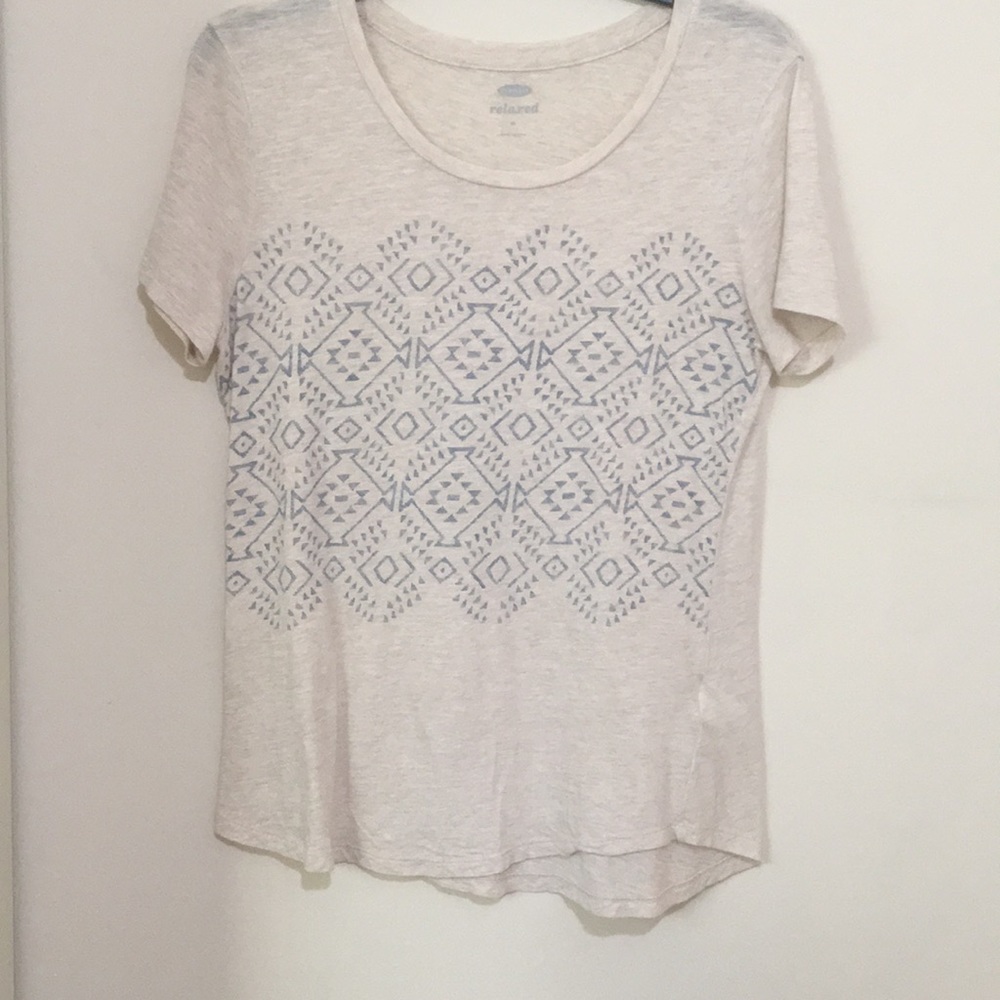 Relaxed short sleeved tee from Old Navy / Size M
